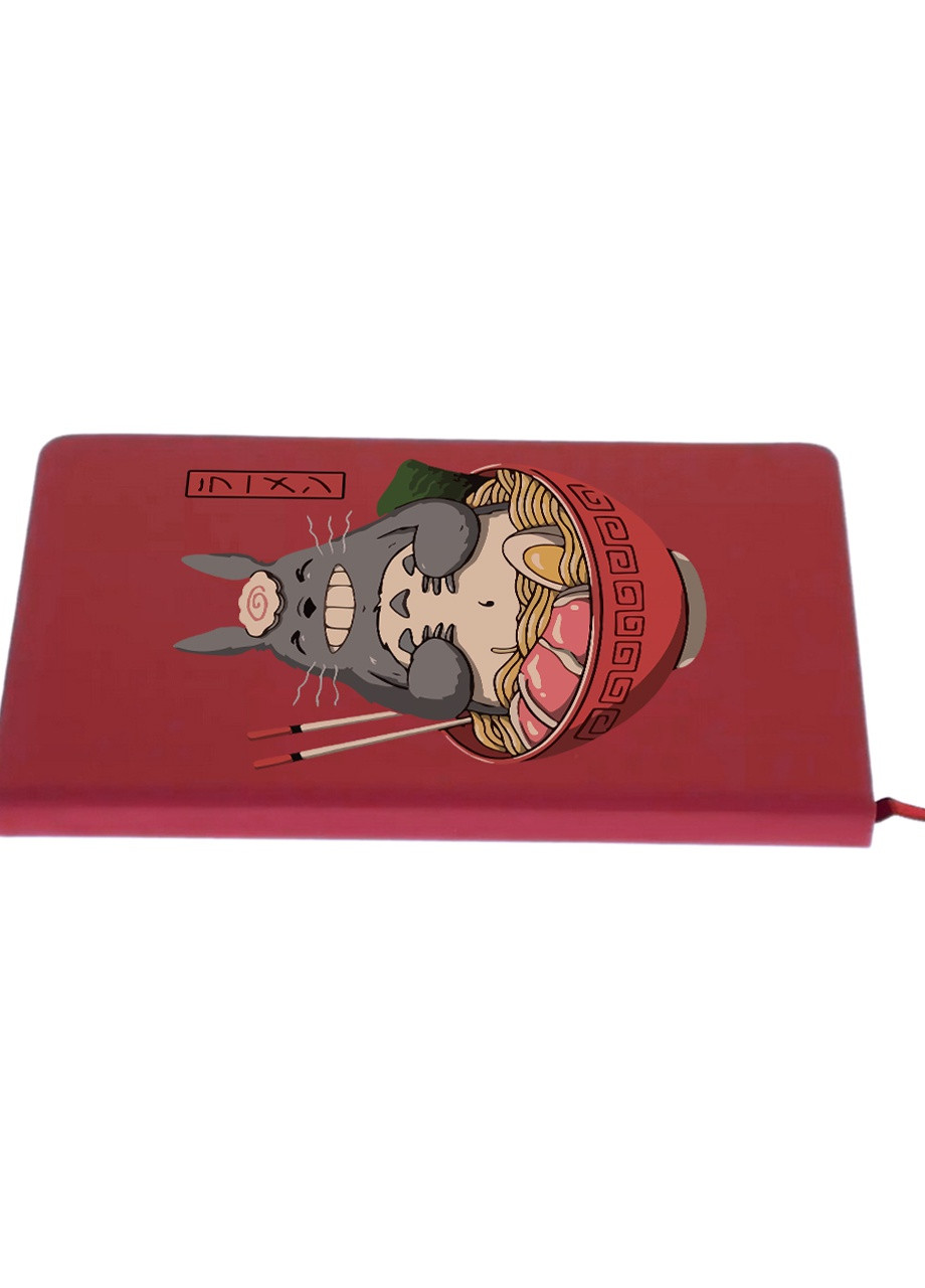 Блокнот А5 Мой сосед Тоторо (My Neighbor Totoro) Красный (92228-3342-RD) MobiPrint (257326413)