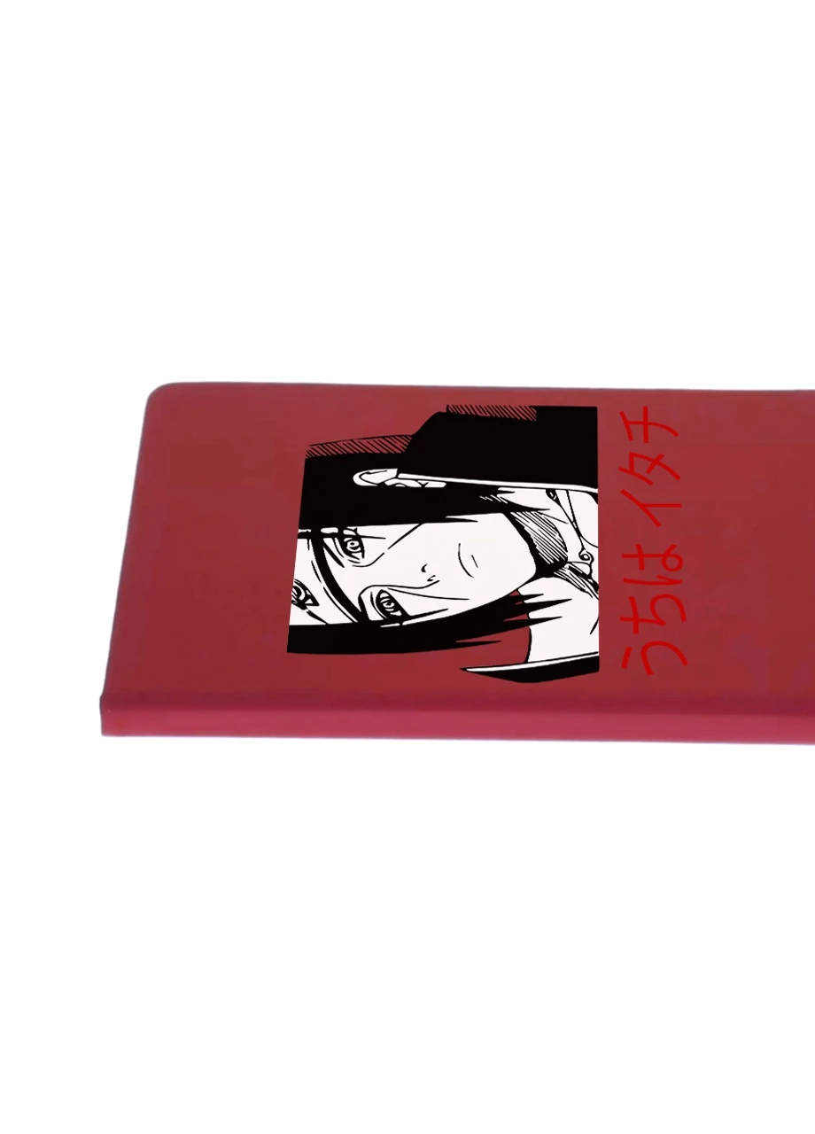 Блокнот А5 Ітачі Учіха (Itachi Uchiha) Червоний (92228-3343-RD) MobiPrint (257327471)