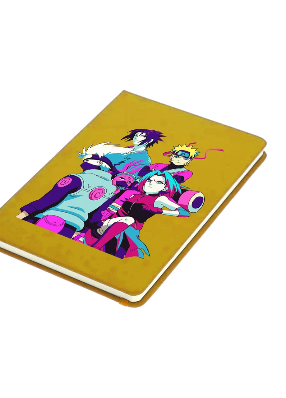 Блокнот А5 Наруто (Naruto) Жовтий (92228-3335-SY) MobiPrint (257323688)