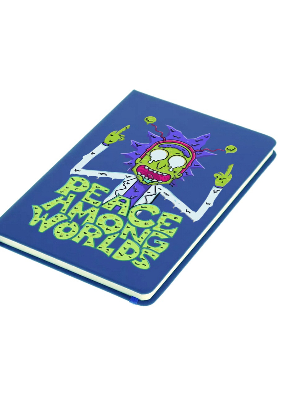 Блокнот А5 Рік Санчез Рік та Морті (Rick Sanchez Rick and Morty) Світло-блакитний (92228-2941-SK) MobiPrint (257321363)