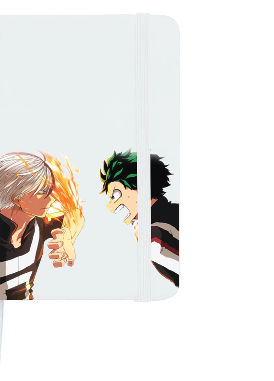 Блокнот А5 Моя геройская академия (My Hero Academia) Белый (92228-3060-WT) MobiPrint (257325354)