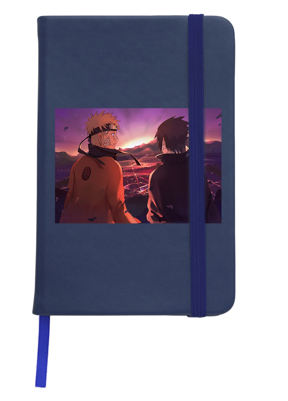 Блокнот А5 Наруто (Naruto) Темно-синий (92228-3101-NB) MobiPrint (257323586)