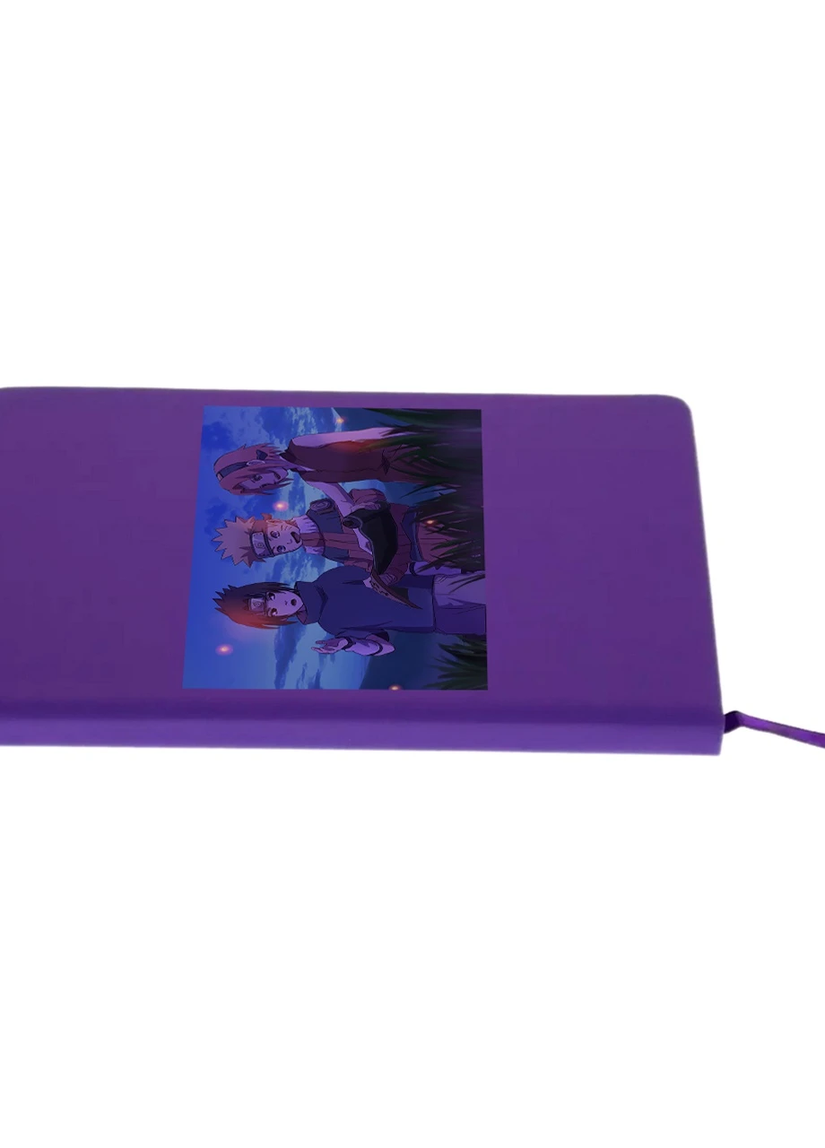 Блокнот А5 Наруто (Naruto) Фиолетовый (92228-3100-PU) MobiPrint (257327313)