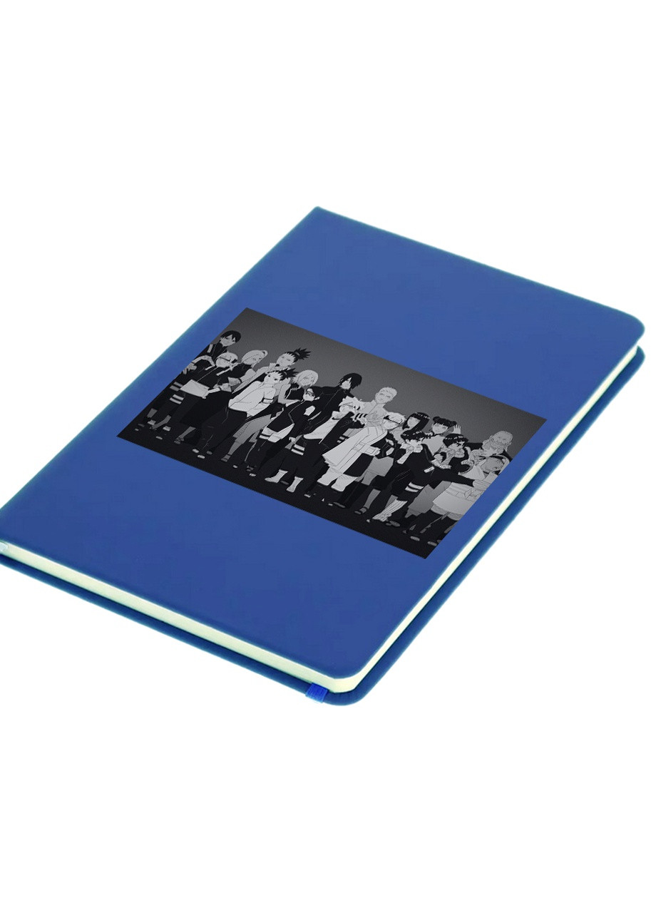 Блокнот А5 Наруто (Naruto) Светло-голубой (92228-3105-SK) MobiPrint (257329136)