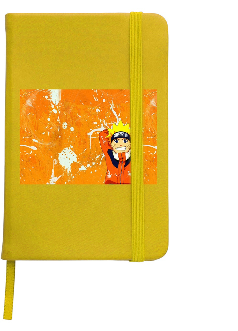 Блокнот А5 Наруто Узумакі (Naruto Uzumaki) Жовтий (92228-3114-SY) MobiPrint (257325757)