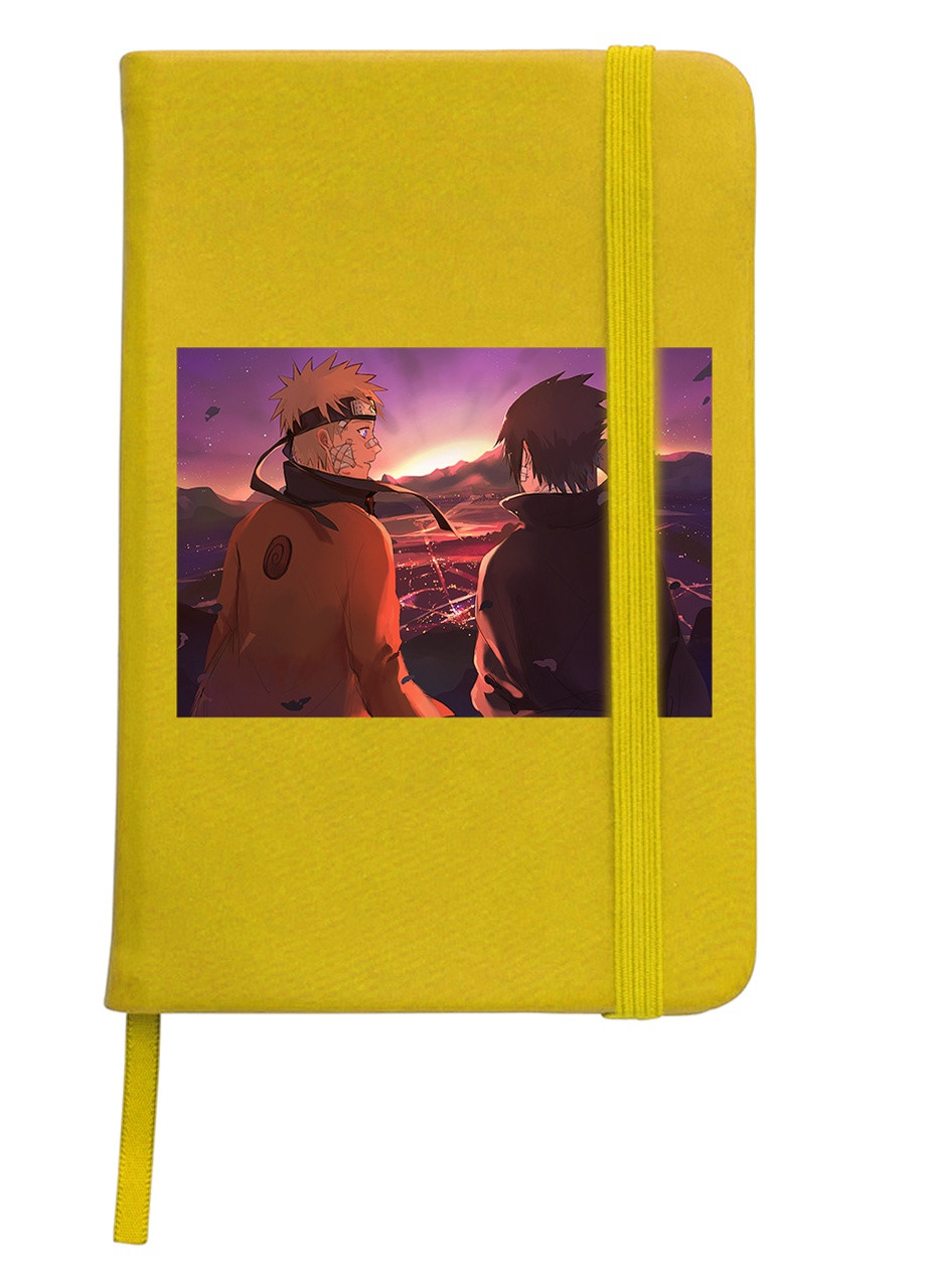 Блокнот А5 Наруто (Naruto) Желтый (92228-3101-SY) MobiPrint (257327311)