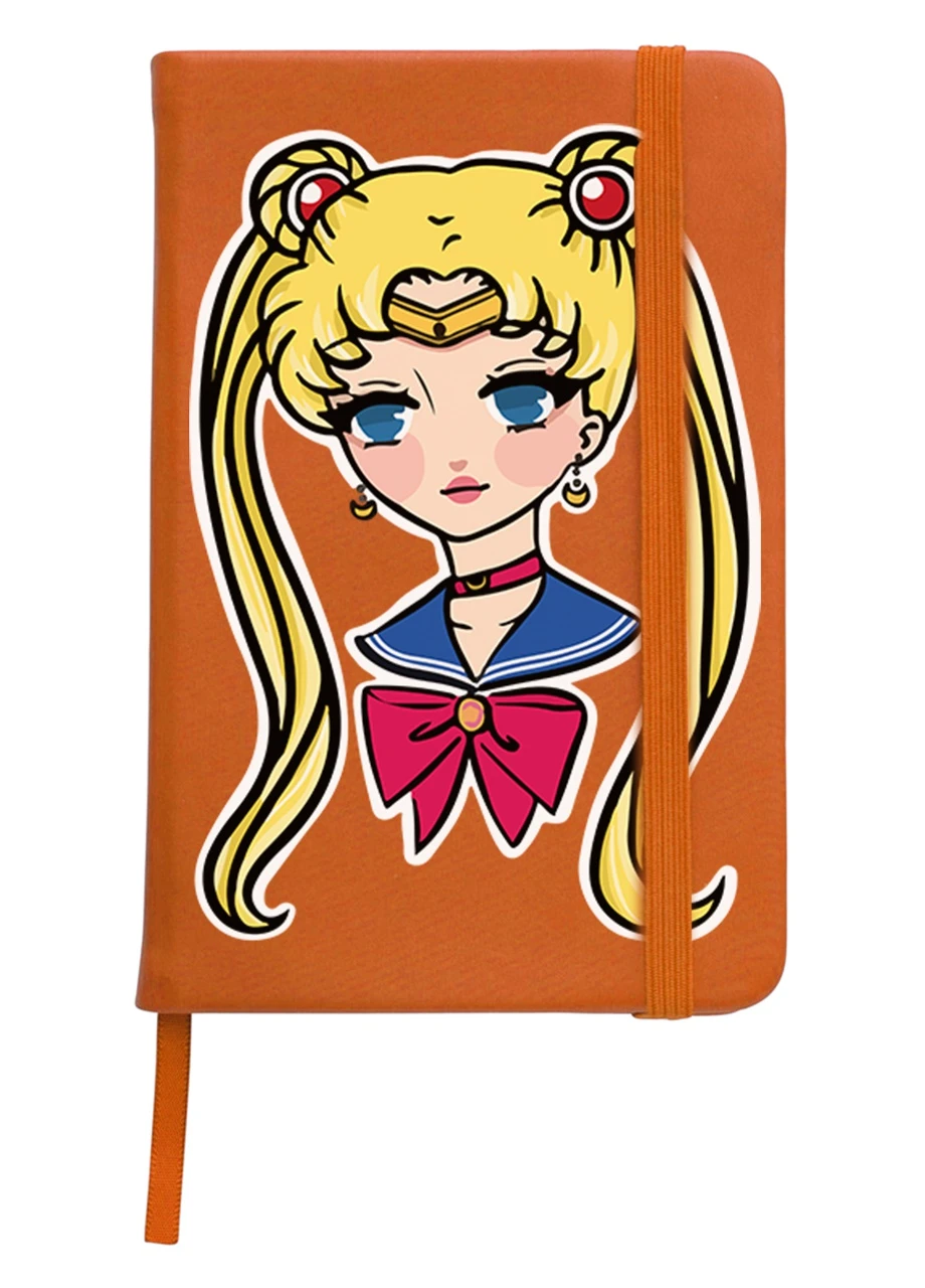 Блокнот А5 Сейлор Мун (Sailor Moon) Оранжевый (92228-2926-OG) MobiPrint (257322391)