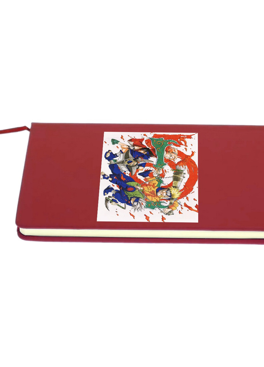 Блокнот А5 Наруто (Naruto) Червоний (92228-3111-RD) MobiPrint (257326117)