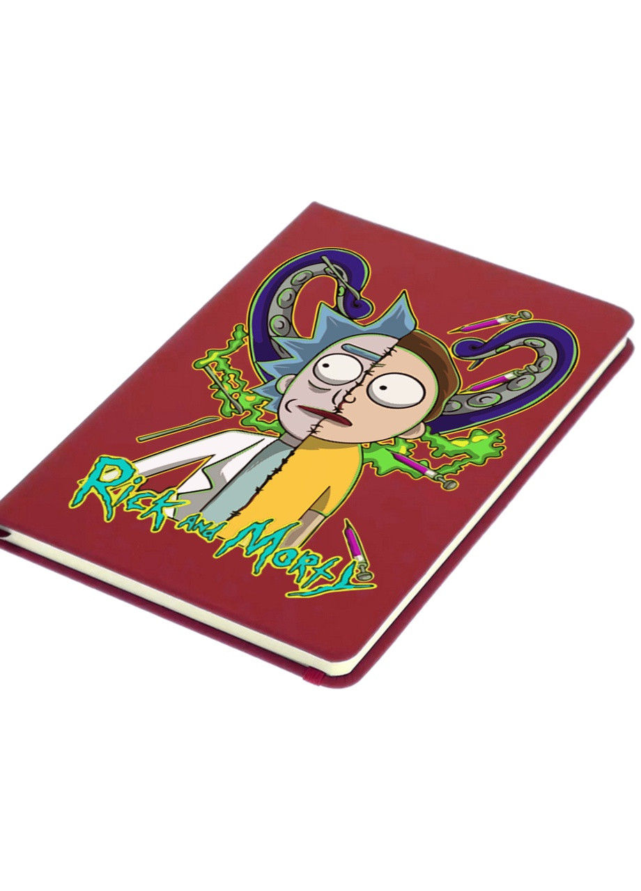 Блокнот А5 Рік Санчез Рік та Морті (Rick Sanchez Rick and Morty) Червоний (92228-2935-RD) MobiPrint (257322176)