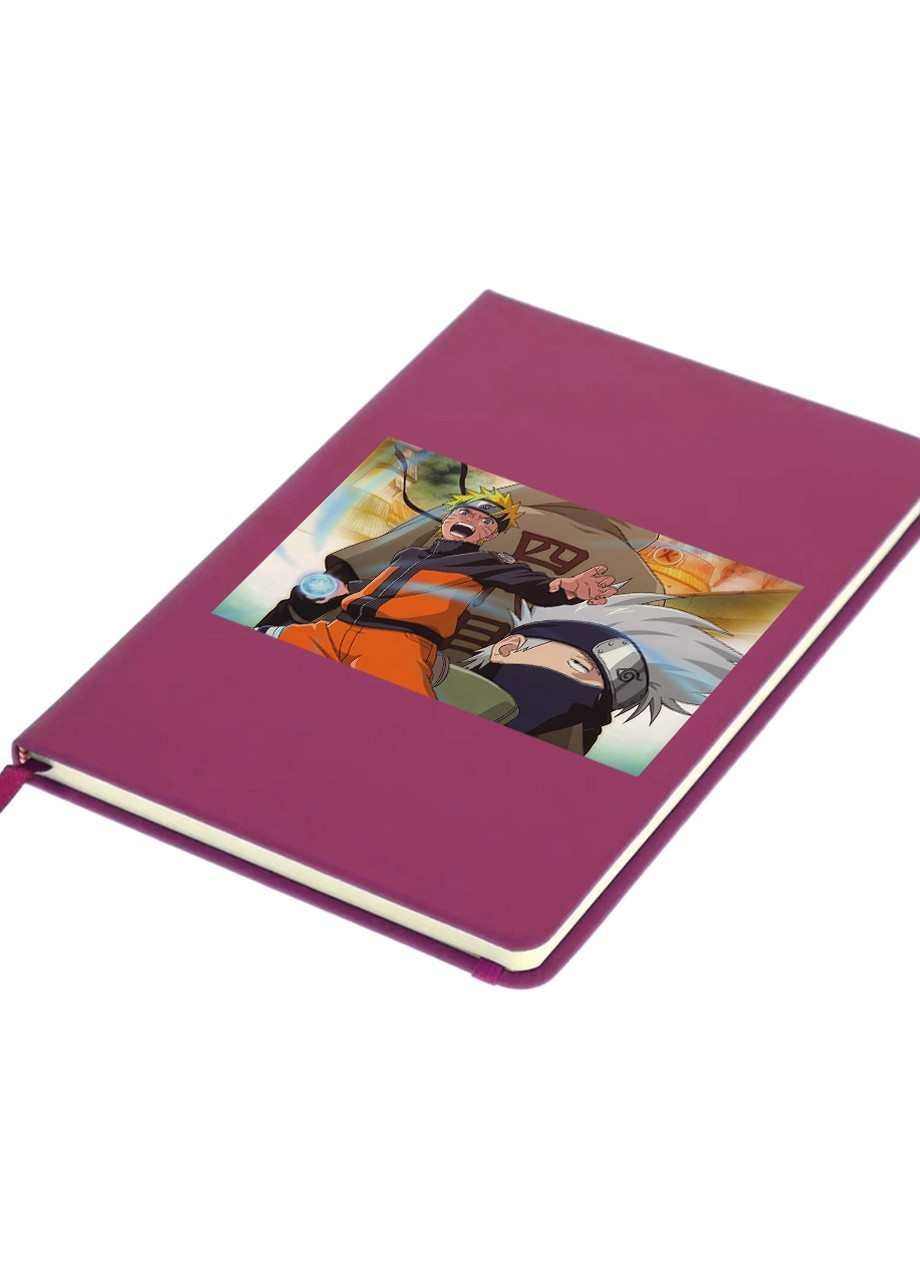 Блокнот А5 Наруто (Naruto) Малиновый (92228-3083-FU) MobiPrint (257321921)