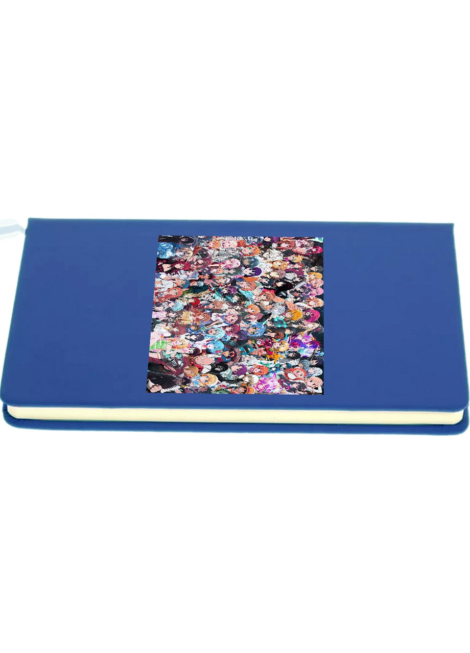 Блокнот А5 Аниме (Anime) Светло-голубой (92228-3108-SK) MobiPrint (257323594)