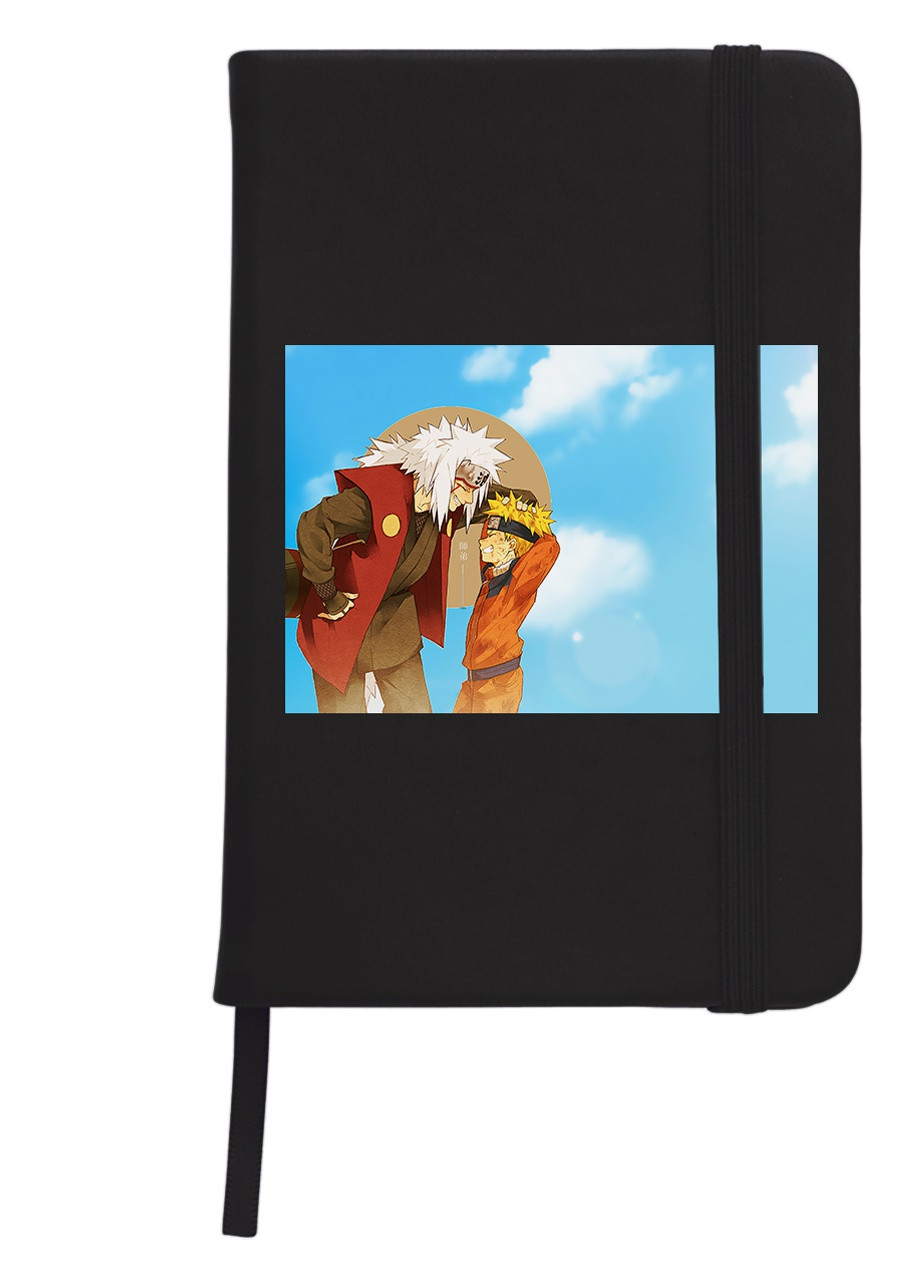 Блокнот А5 Наруто (Naruto) Чорний (92228-3093-BK) MobiPrint (257324760)