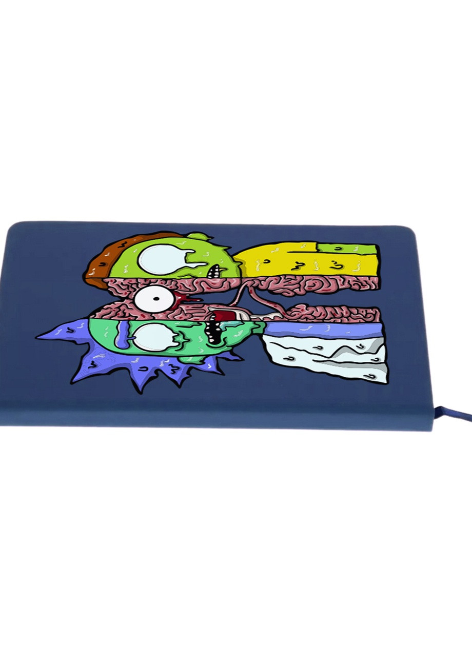 Блокнот А5 Рік Санчез Рік та Морті (Rick Sanchez Rick and Morty) Темно-синій (92228-2940-NB) MobiPrint (257325268)