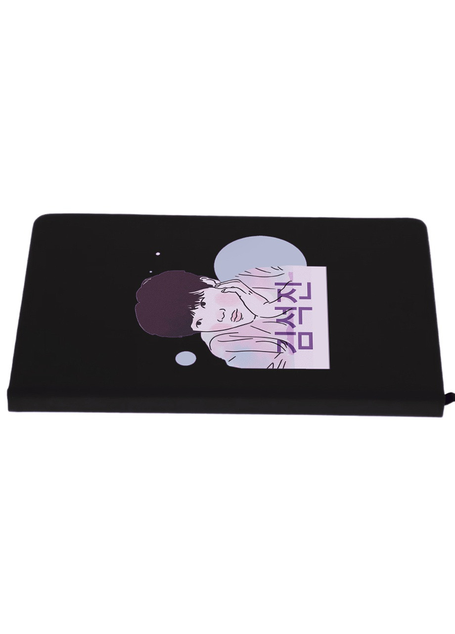 Блокнот А5 Кім Сокчін БТС ( Kim Seok Jin BTS) Чорний (92228-3259-BK) MobiPrint (257326957)