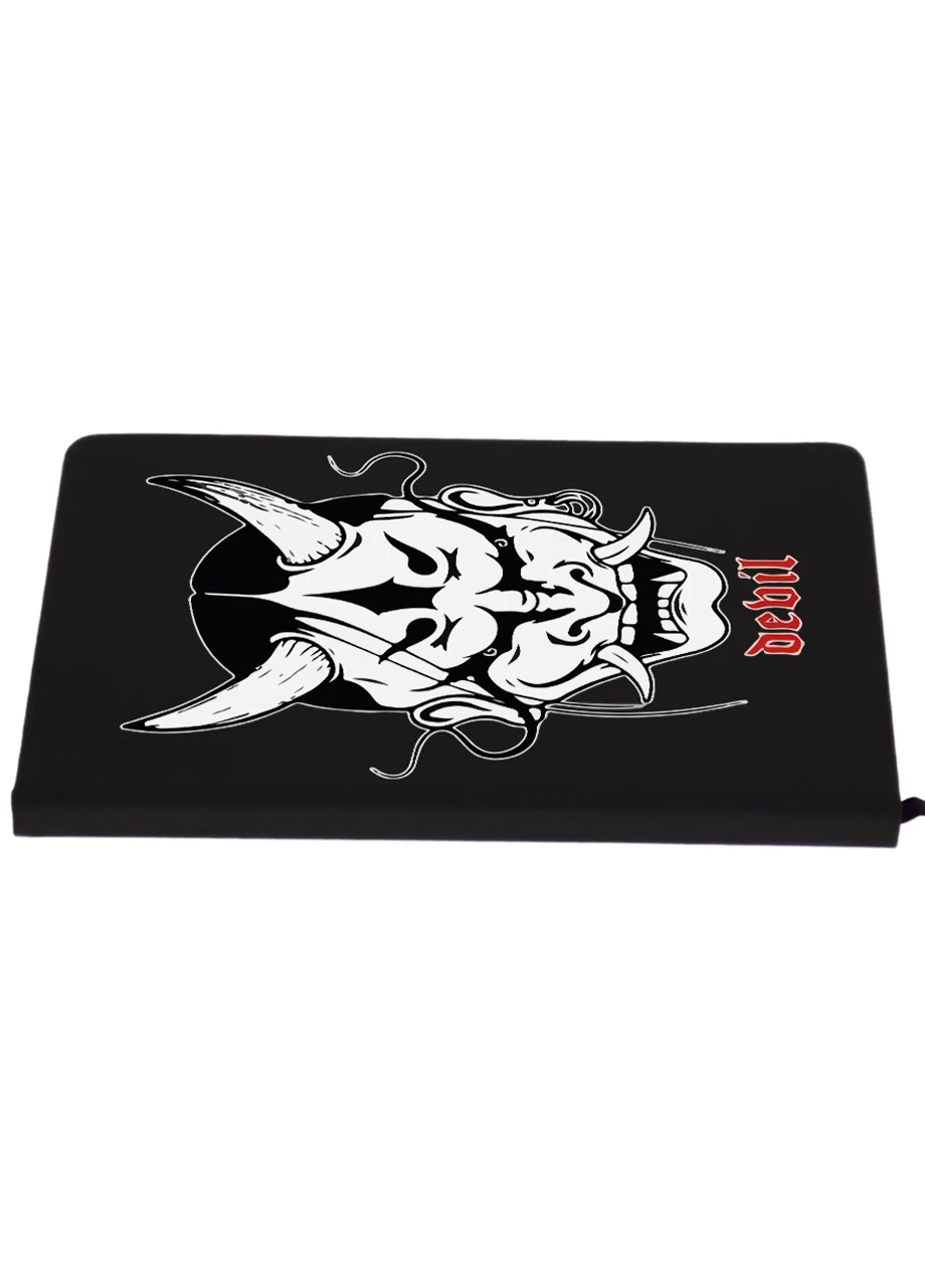 Блокнот А5 Японська маска демона (Japanese demon mask) Чорний (92228-3328-BK) MobiPrint (257324326)