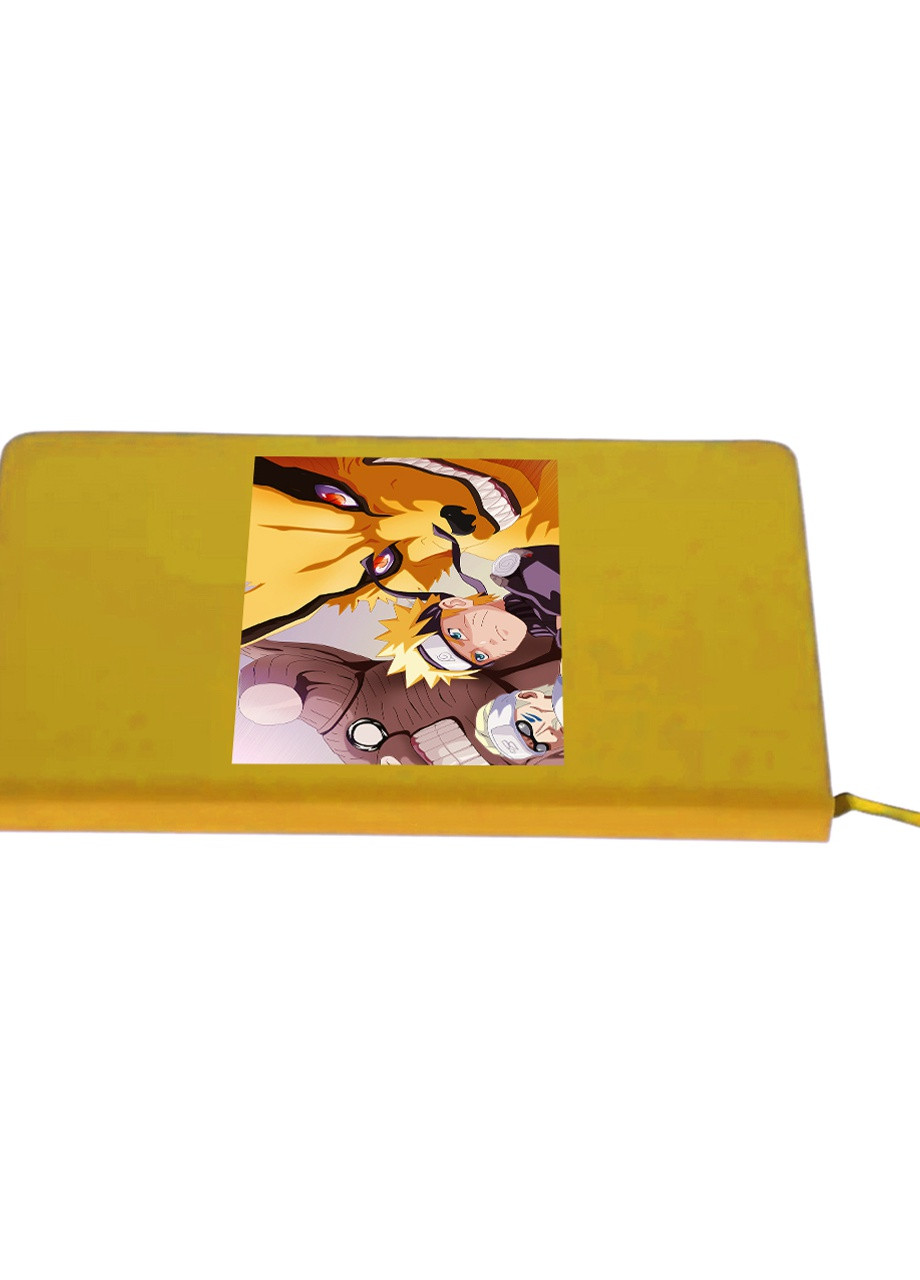 Блокнот А5 Наруто (Naruto) Желтый (92228-3095-SY) MobiPrint (257328633)