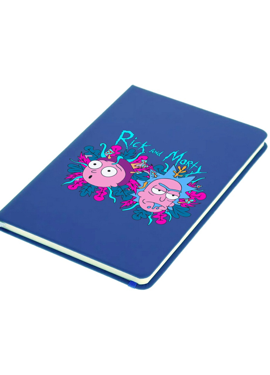 Блокнот А5 Рик Санчез Рик и Морти (Rick Sanchez Rick and Morty) Светло-голубой (92228-2947-SK) MobiPrint (257329139)