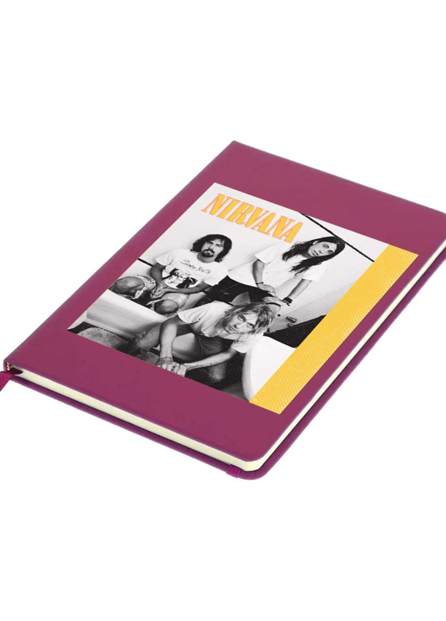 Блокнот А5 Нирвана (Nirvana) Малиновый (92228-2972-FU) MobiPrint (257324040)