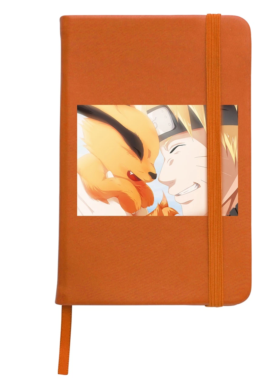 Блокнот А5 Наруто (Naruto) Помаранчевий (92228-3087-OG) MobiPrint (257327096)