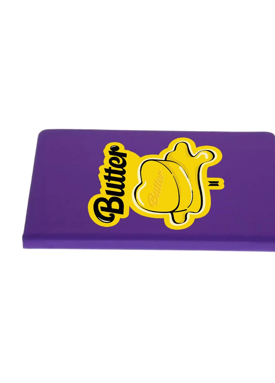 Блокнот А5 БТС (BTS) Фиолетовый (92228-3269-PU) MobiPrint (257323797)