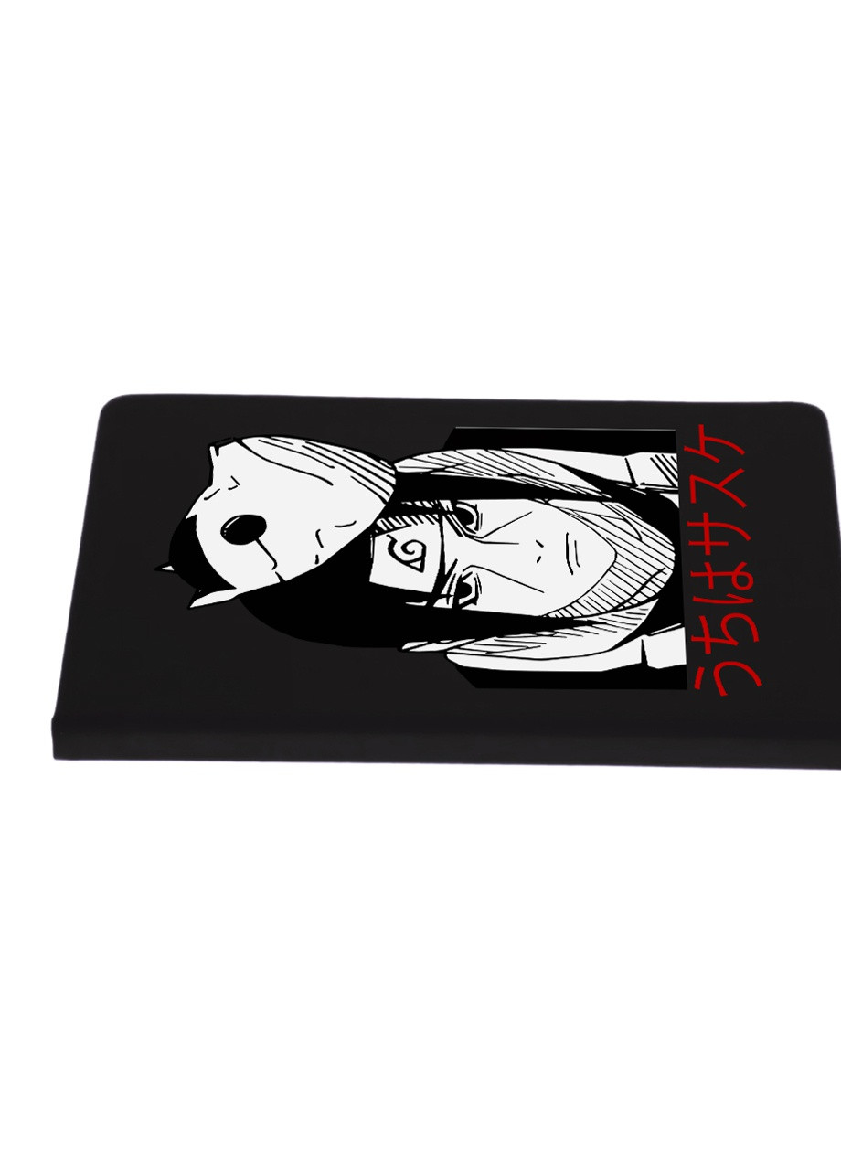 Блокнот А5 Саске Учіха Наруто (Uchiha Sasuke, Naruto) Чорний (92228-3344-BK) MobiPrint (257324620)