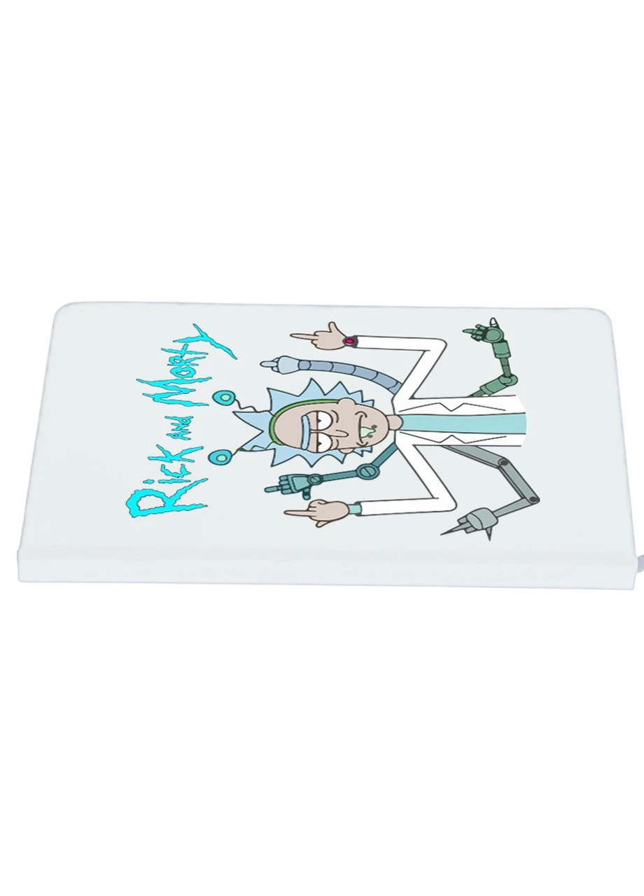 Блокнот А5 Рік Санчез Рік та Морті (Rick Sanchez Rick and Morty) Білий (92228-2948-WT) MobiPrint (257322006)