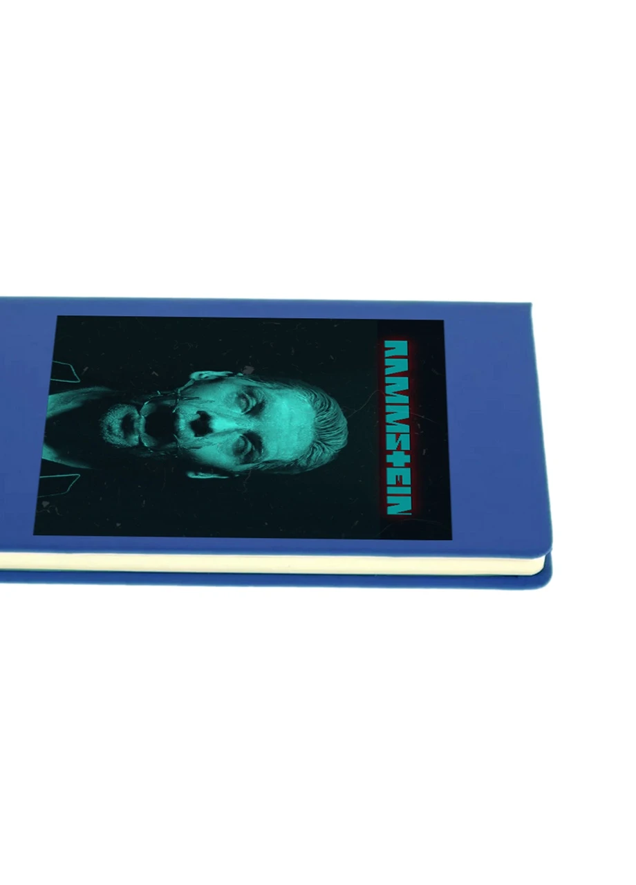 Блокнот А5 Рамштайн (Rammstein) Светло-голубой (92228-2974-SK) MobiPrint (257327642)