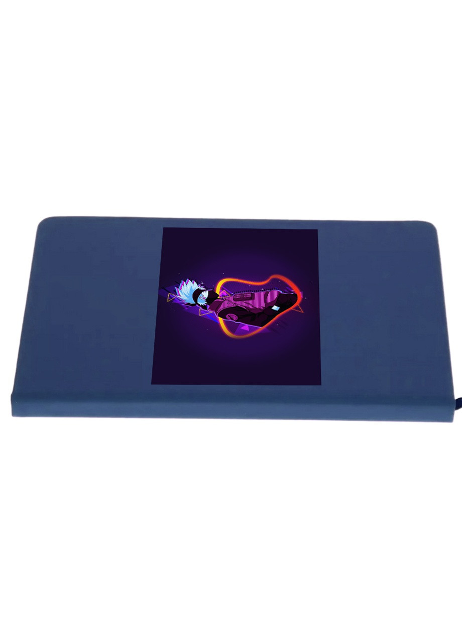 Блокнот А5 Какаши Хатаке Наруто (Hatake Kakashi Naruto) Темно-синий (92228-3081-NB) MobiPrint (257326368)