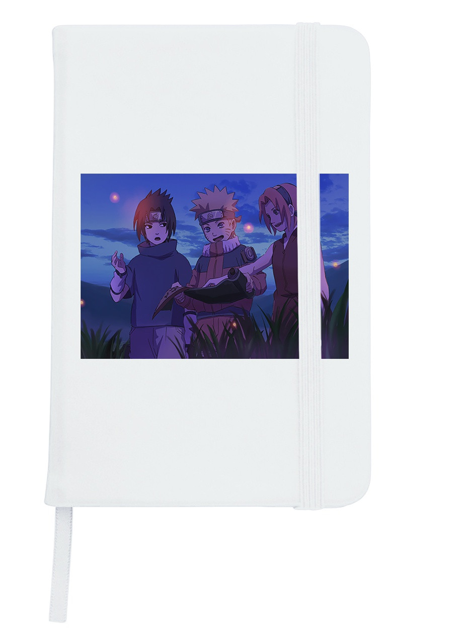 Блокнот А5 Наруто (Naruto) Білий (92228-3100-WT) MobiPrint (257321923)
