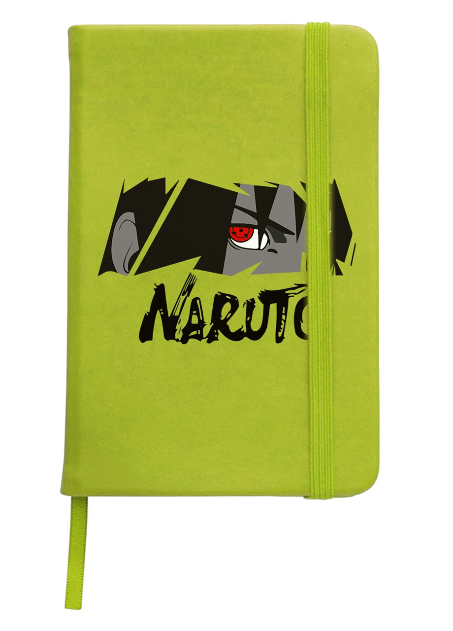 Блокнот А5 Наруто (Naruto) Салатовий (92228-3337-LM) MobiPrint (257323160)