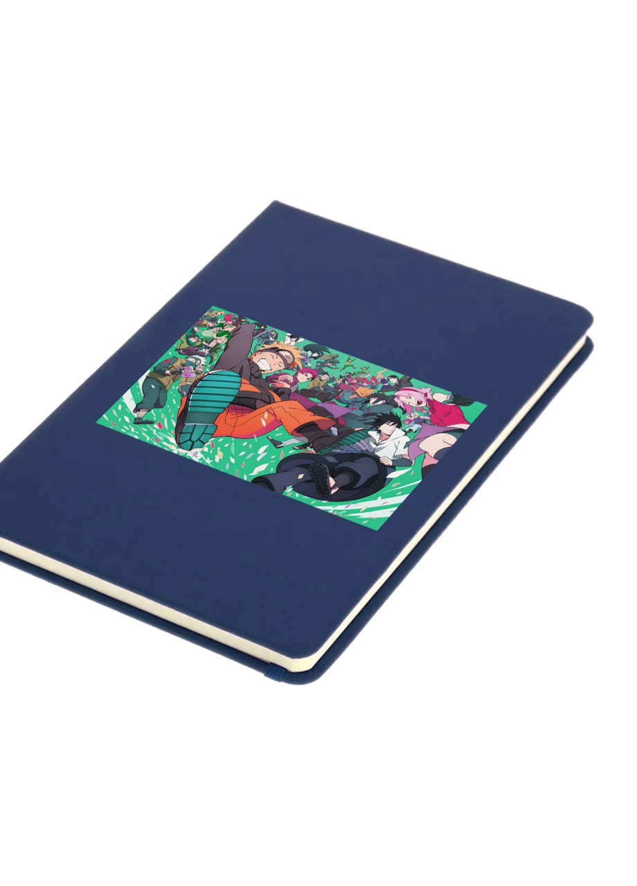 Блокнот А5 Наруто (Naruto) Темно-синий (92228-3091-NB) MobiPrint (257328440)