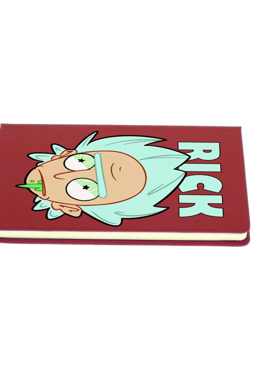 Блокнот А5 Рік Санчез та Бендер Рік та Морті (Bender Rick and Morty) Червоний (92228-2942-RD) MobiPrint (257323958)
