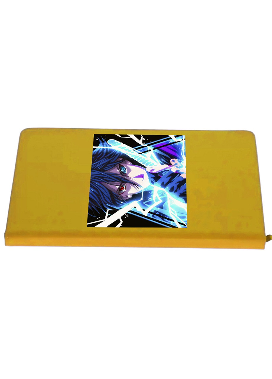 Блокнот А5 Саске Наруто (Uchiha Sasuke, Naruto) Жовтий (92228-3084-SY) MobiPrint (257325638)
