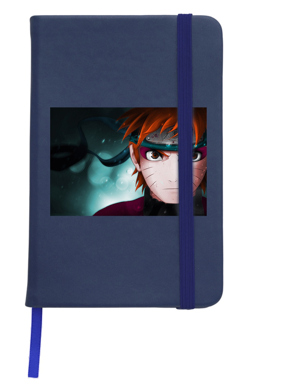 Блокнот А5 Наруто Узумакі (Naruto Uzumaki) Темно-синій (92228-3085-NB) MobiPrint (257325941)