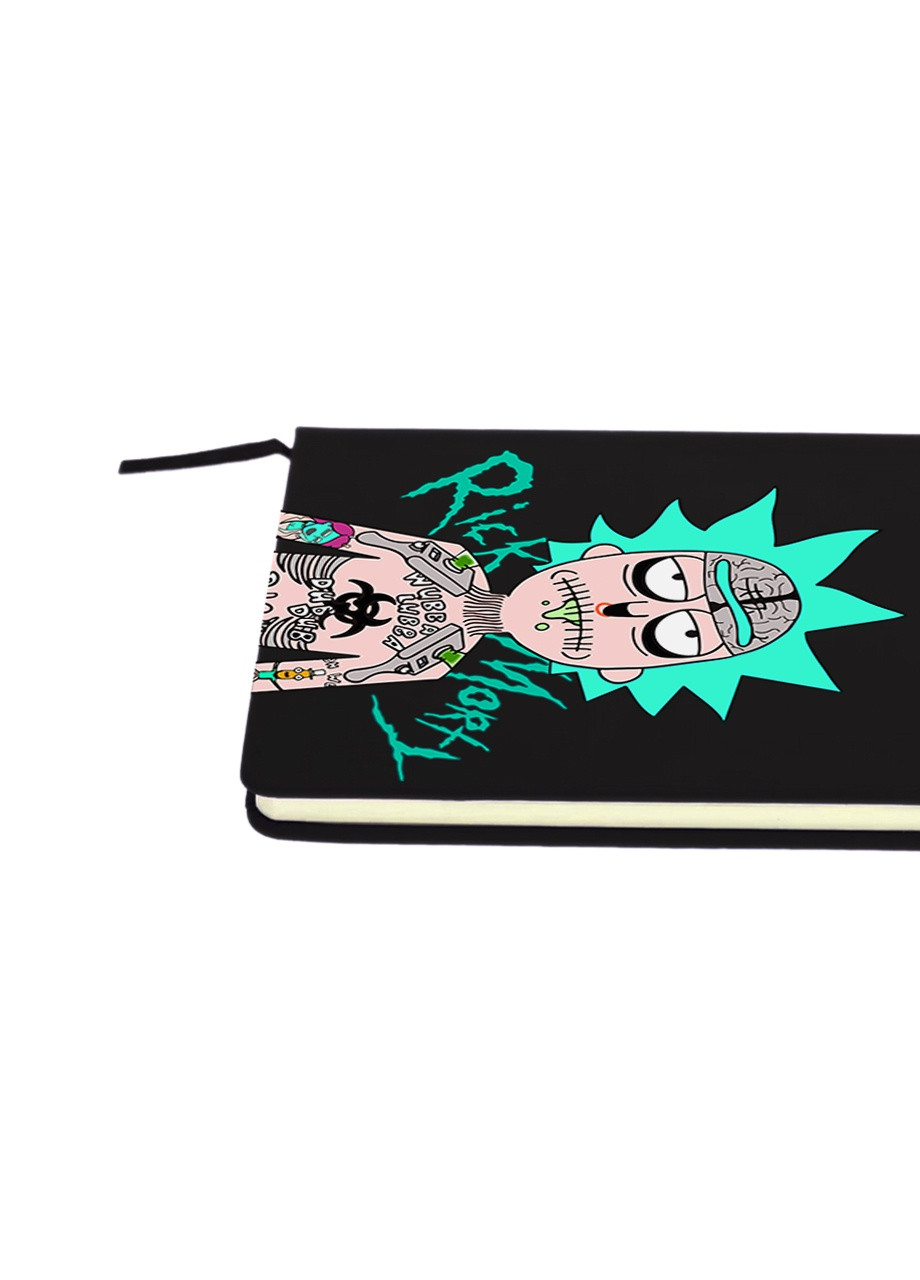 Блокнот А5 Морти Смит Рик и Морти (Morty Smith Rick and Morty) Черный (92228-2930-BK) MobiPrint (257326381)
