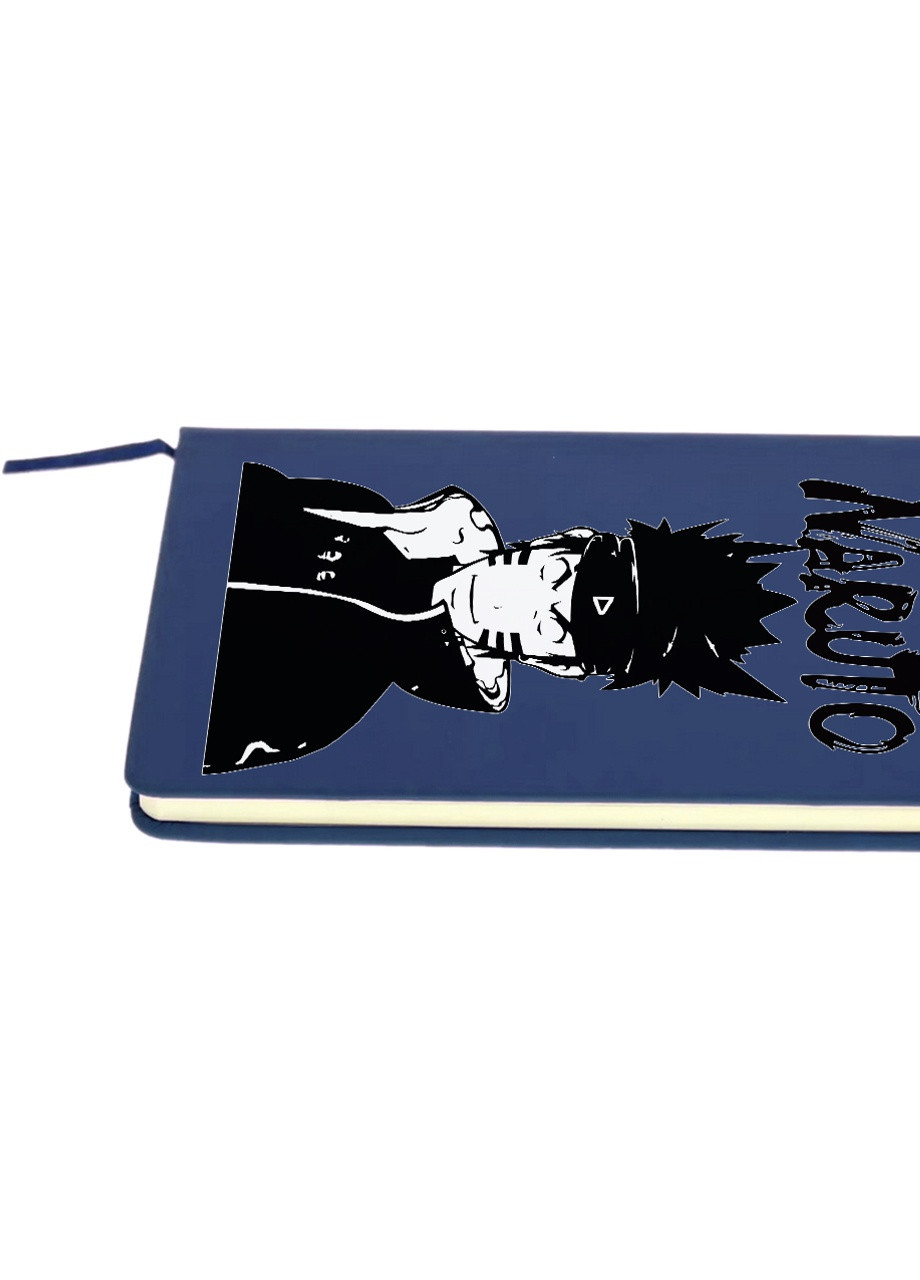 Блокнот А5 Наруто (Naruto) Темно-синій (92228-3338-NB) MobiPrint (257323302)