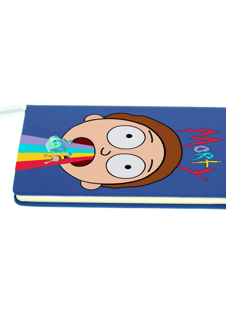 Блокнот А5 Рік Санчез та Морті Сміт Рік та Морті (Rick and Morty) Світло-блакитний (92228-2946-SK) MobiPrint (257328339)