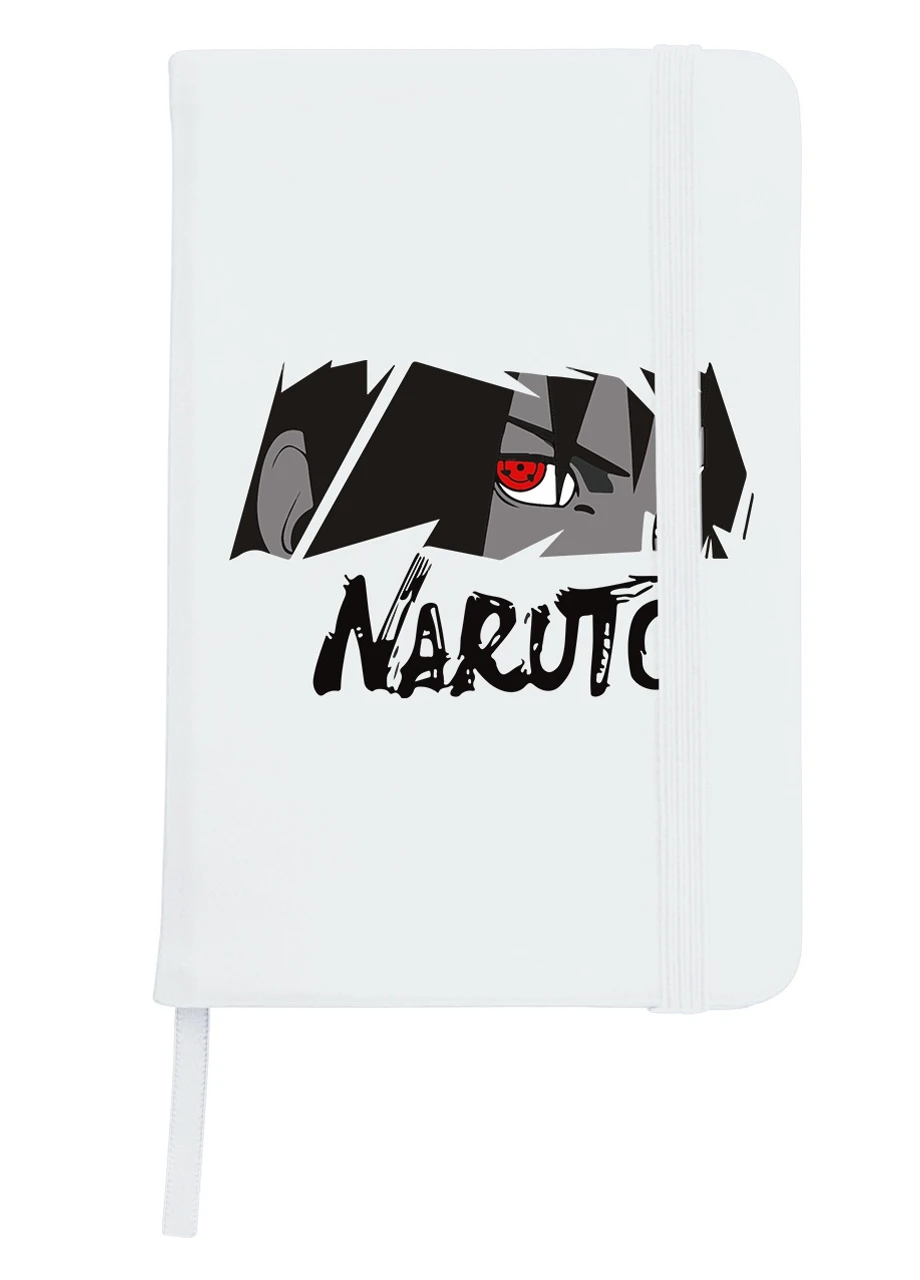 Блокнот А5 Наруто (Naruto) Білий (92228-3337-WT) MobiPrint (257326699)