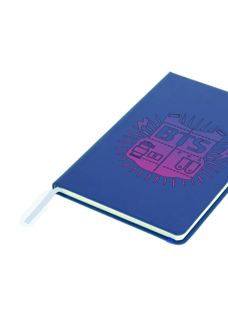 Блокнот А5 БТС (BTS) Светло-голубой (92228-3278-SK) MobiPrint (257324721)