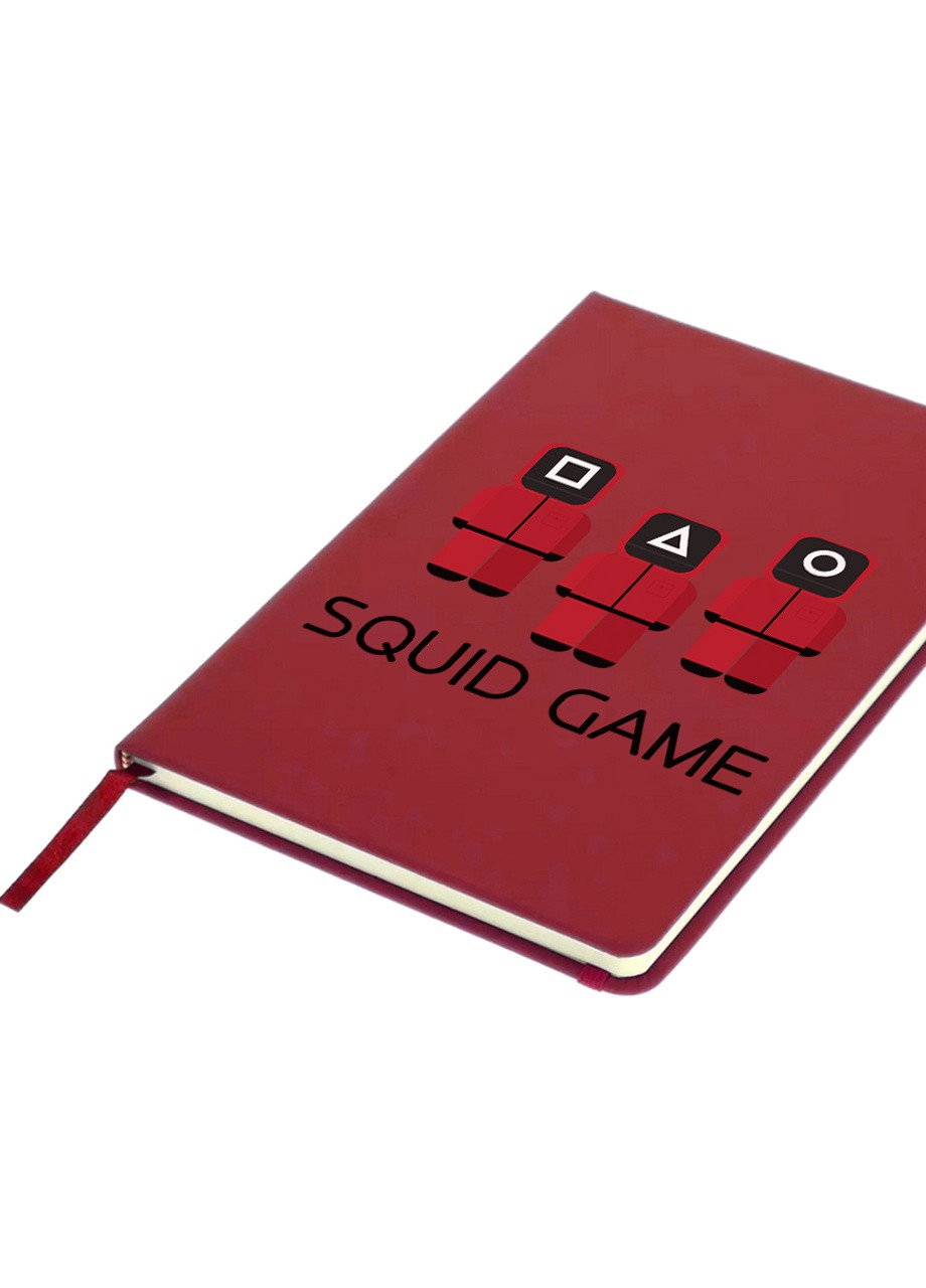 Блокнот А5 Солдати Гра в кальмара (Squid Game) Червоний (92228-3364-RD) MobiPrint (257326886)