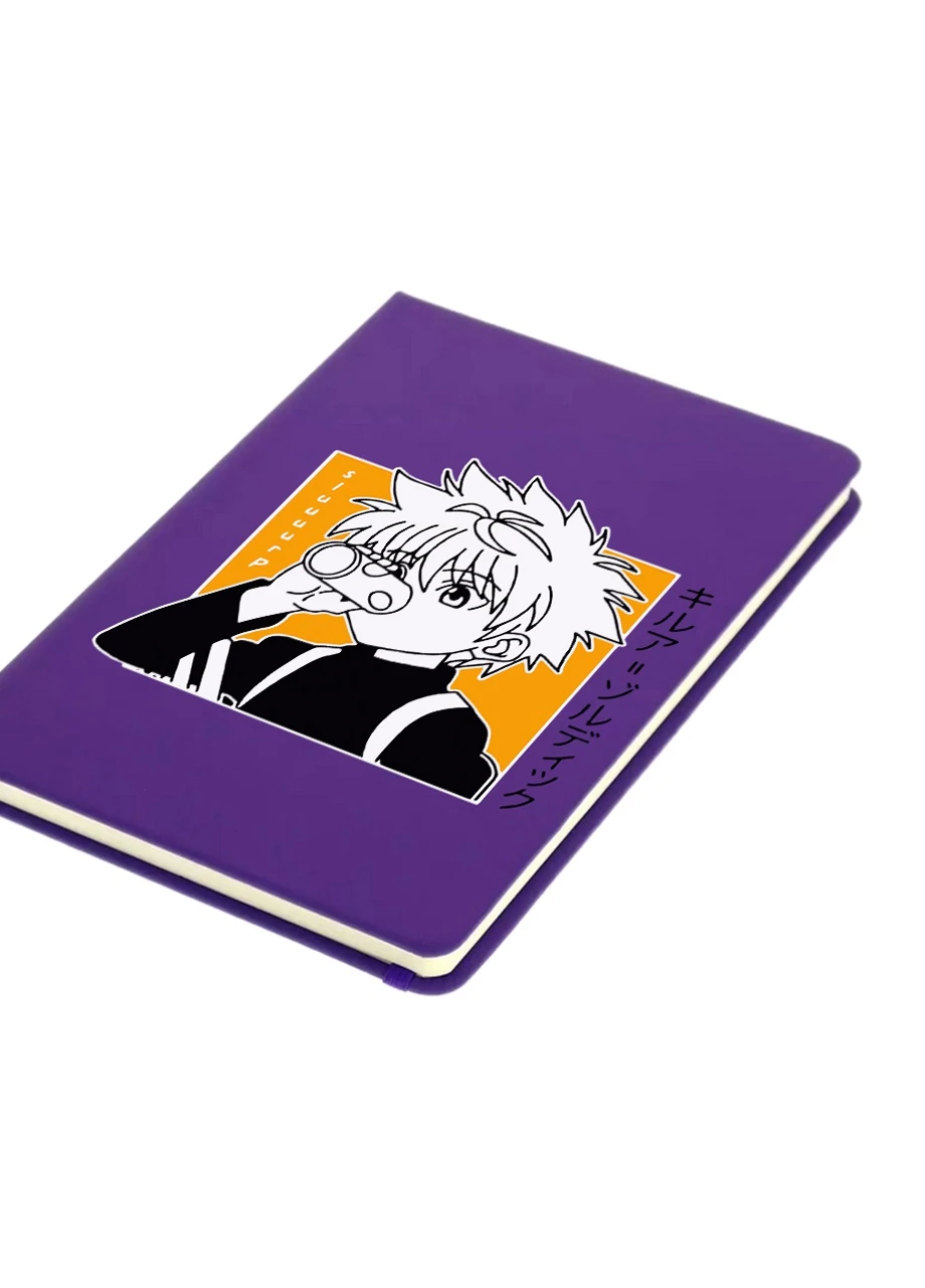 Блокнот А5 Кіллуа Золдік (Killua Zoldyck Hunter X Hunter) Фіолетовий (92228-3341-PU) MobiPrint (257324799)