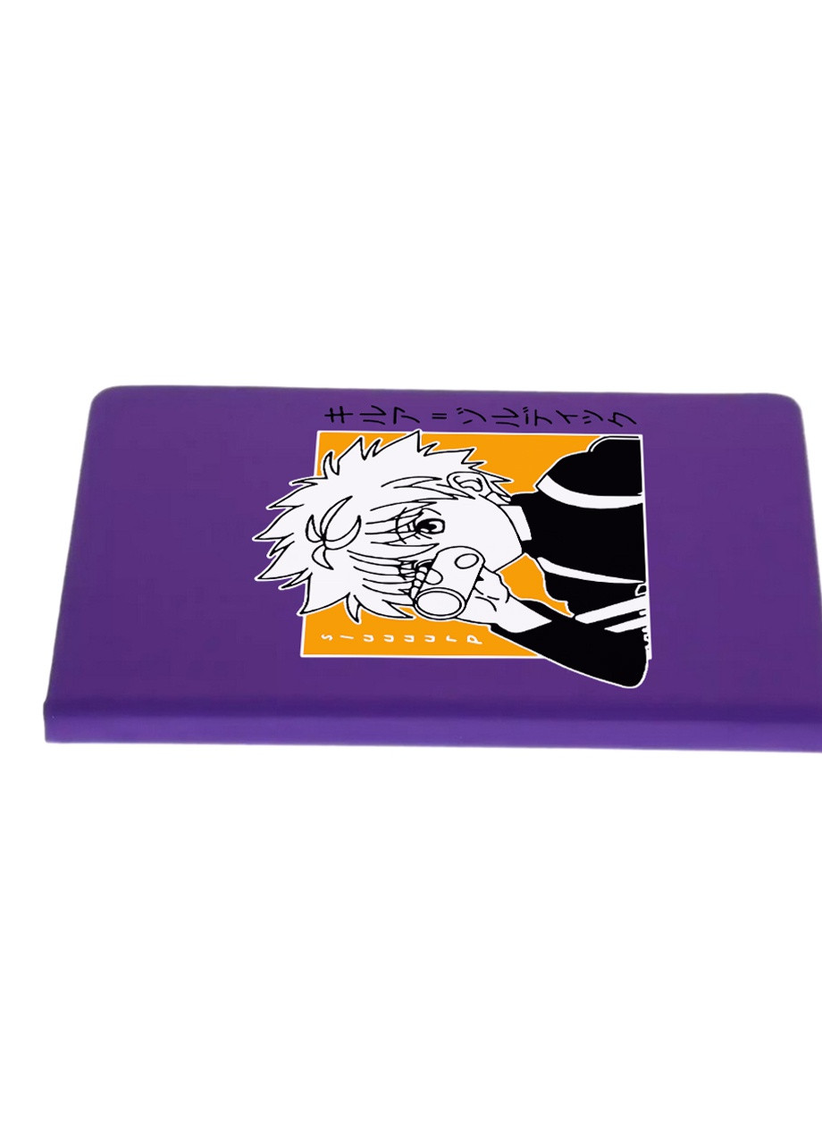Блокнот А5 Кіллуа Золдік (Killua Zoldyck Hunter X Hunter) Фіолетовий (92228-3341-PU) MobiPrint (257324799)