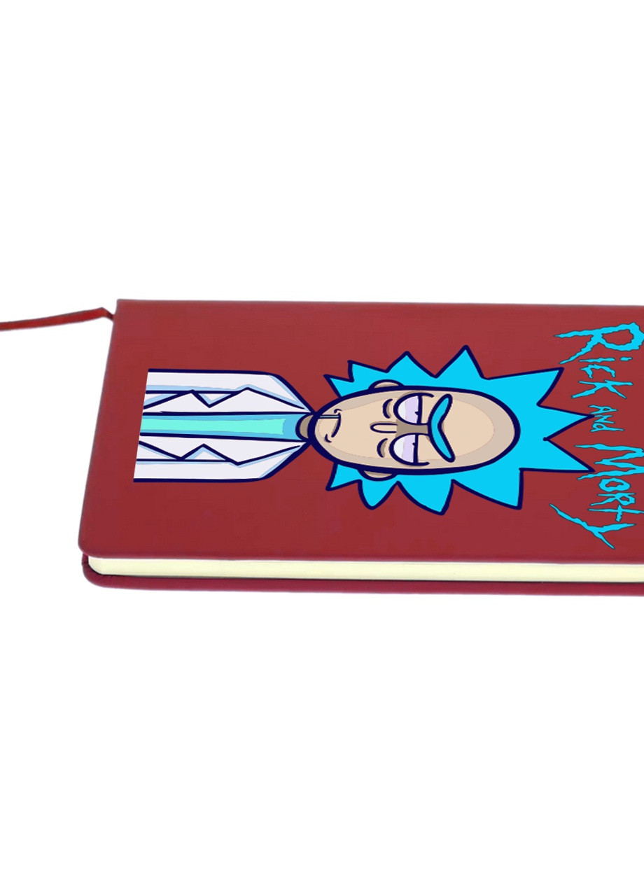Блокнот А5 Рик Санчез и Морти Смит Рик и Морти (Rick and Morty) Красный (92228-2938-RD) MobiPrint (257326454)