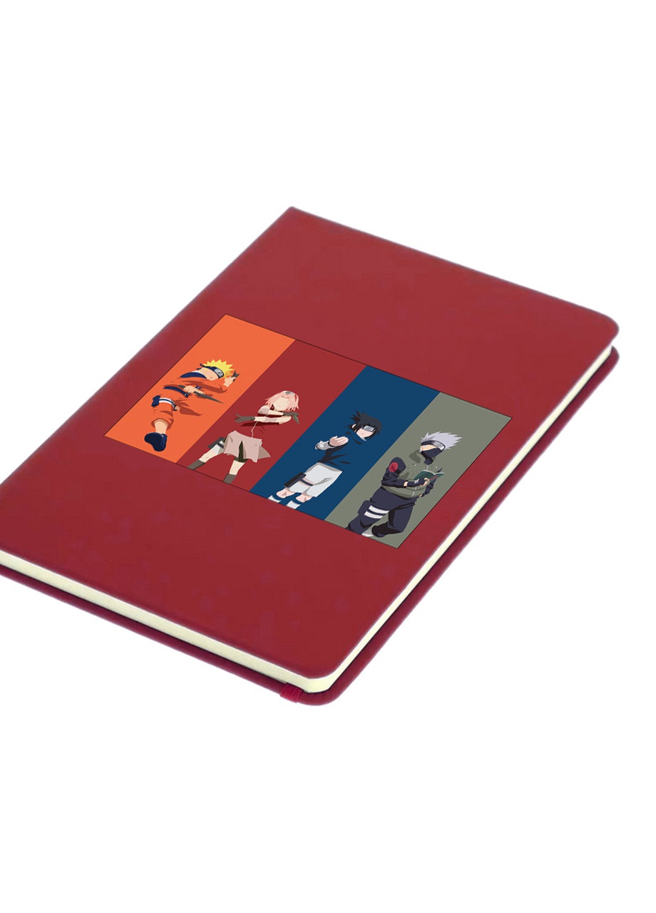 Блокнот А5 Наруто (Naruto) Червоний (92228-3078-RD) MobiPrint (257324532)