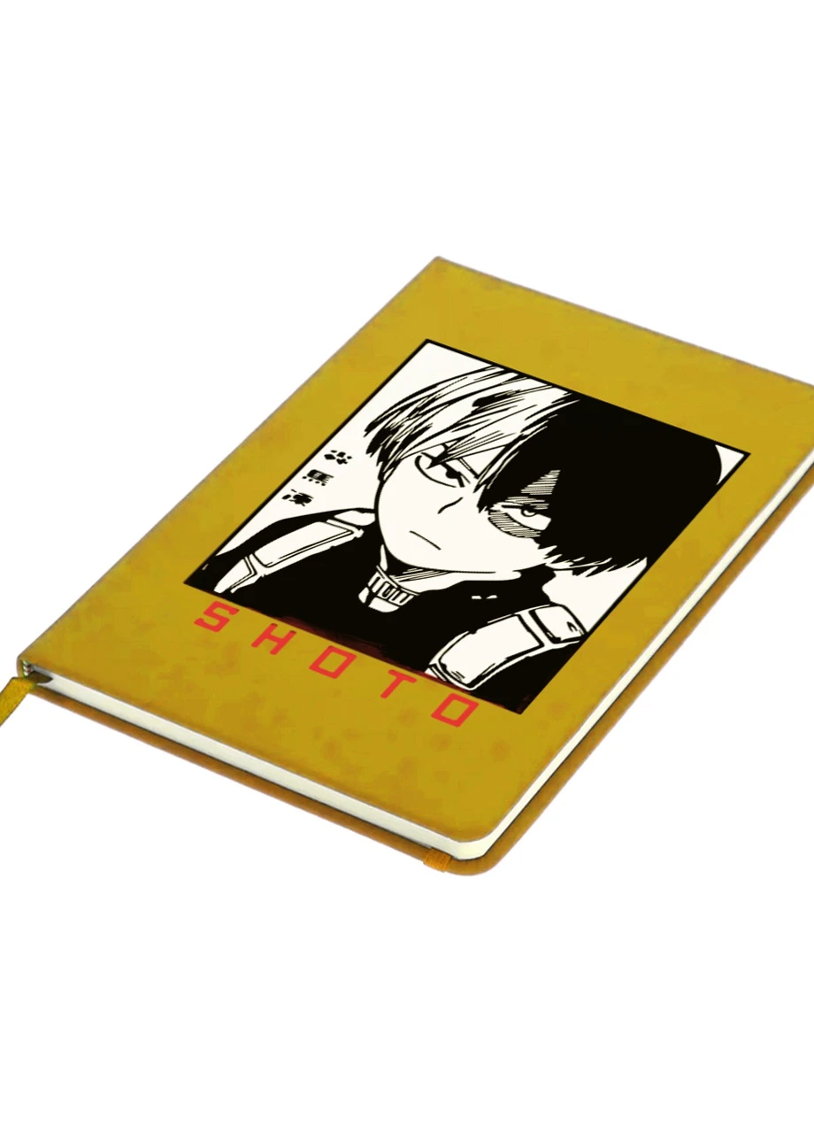 Блокнот А5 Шото Моя геройська академія (Shoto My Hero Academia) Жовтий (92228-3051-SY) MobiPrint (257325235)