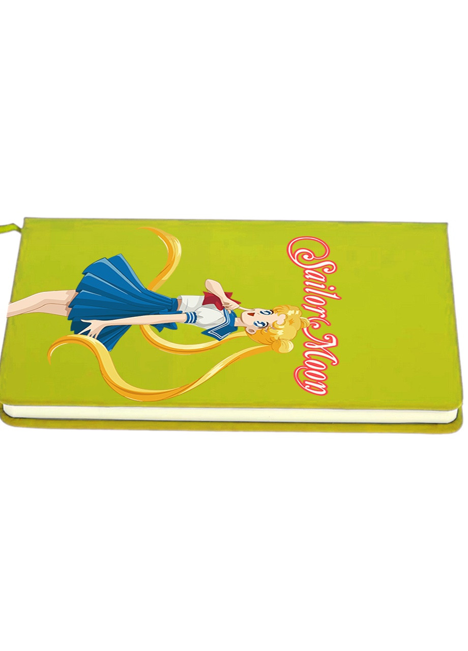 Блокнот А5 Сейлор Мун (Sailor Moon) Салатовый (92228-2928-LM) MobiPrint (257327727)
