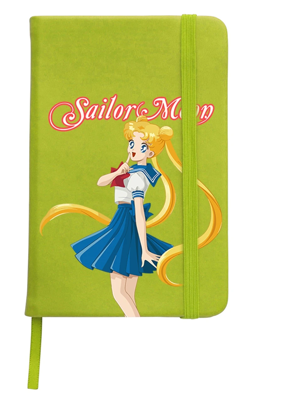 Блокнот А5 Сейлор Мун (Sailor Moon) Салатовий (92228-2928-LM) MobiPrint (257327727)
