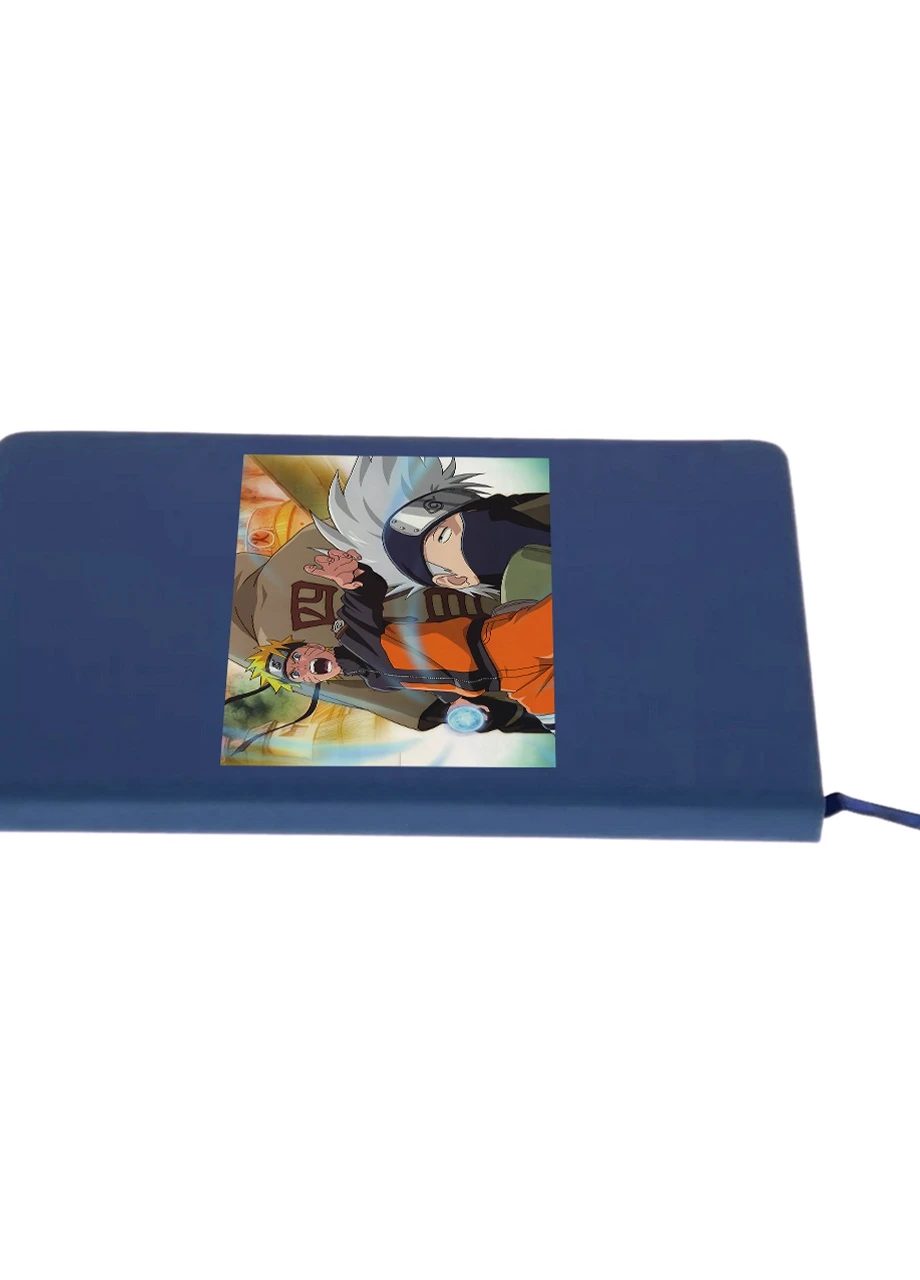 Блокнот А5 Наруто (Naruto) Темно-синій (92228-3083-NB) MobiPrint (257324171)