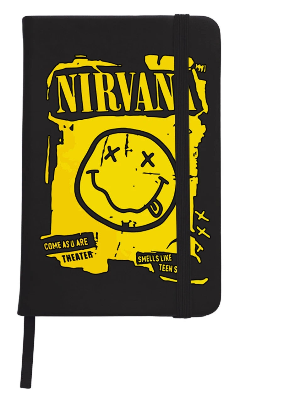 Блокнот А5 Нірвана (Nirvana) Чорний (92228-2969-BK) MobiPrint (257328463)