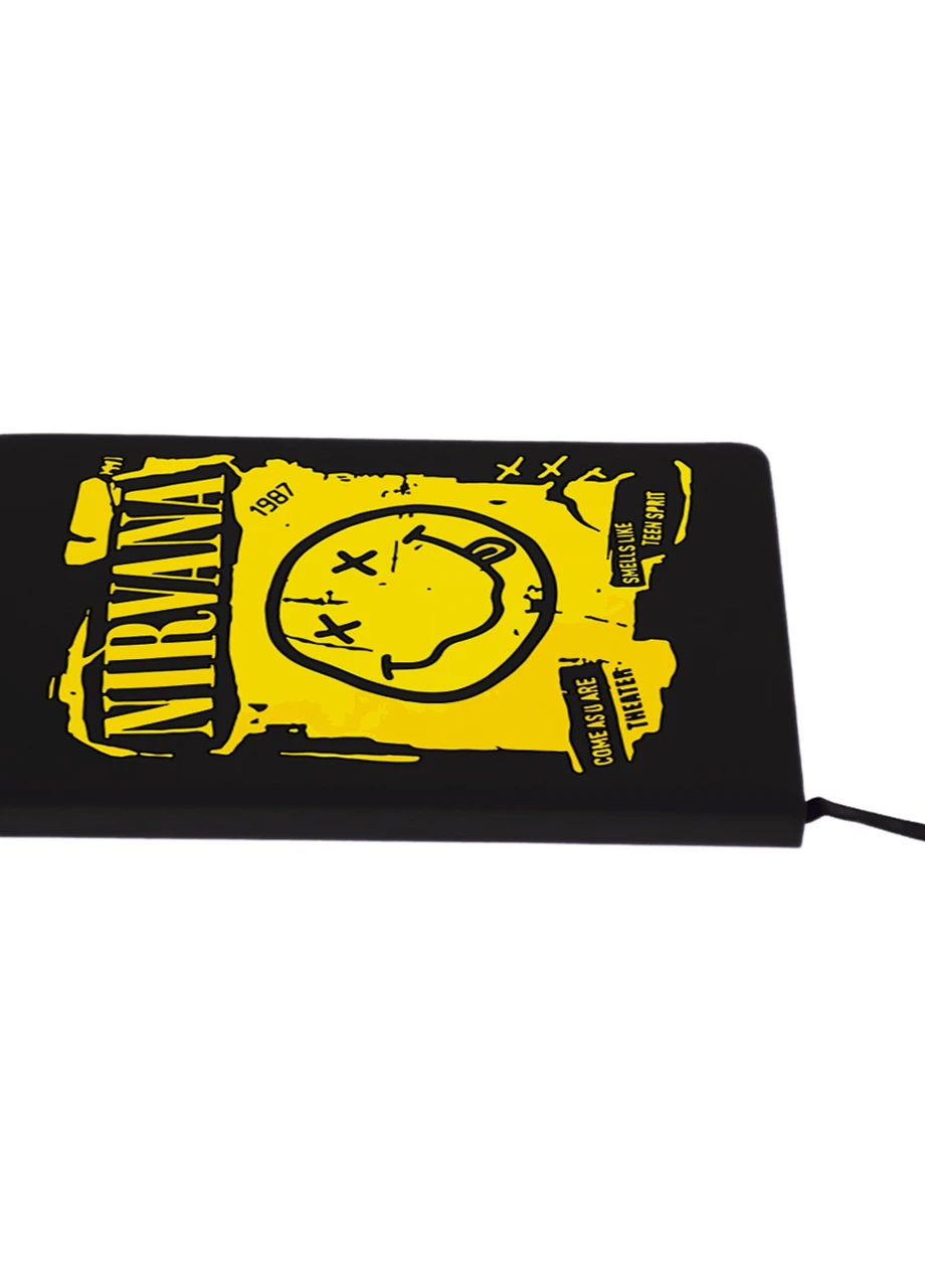 Блокнот А5 Нірвана (Nirvana) Чорний (92228-2969-BK) MobiPrint (257328463)